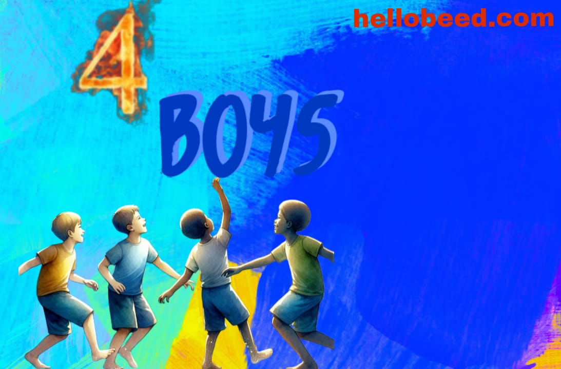 Story of Four Boys in Marathi