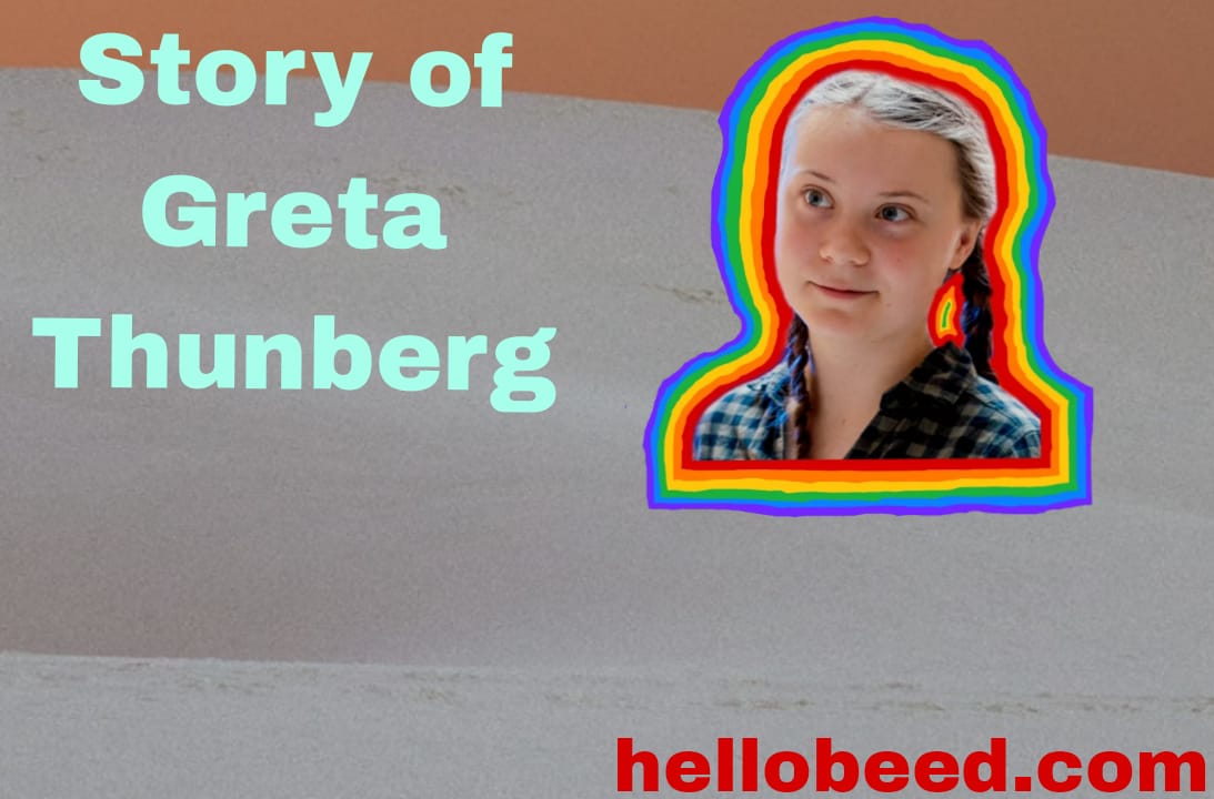 Story of Greta Thunberg in Marathi